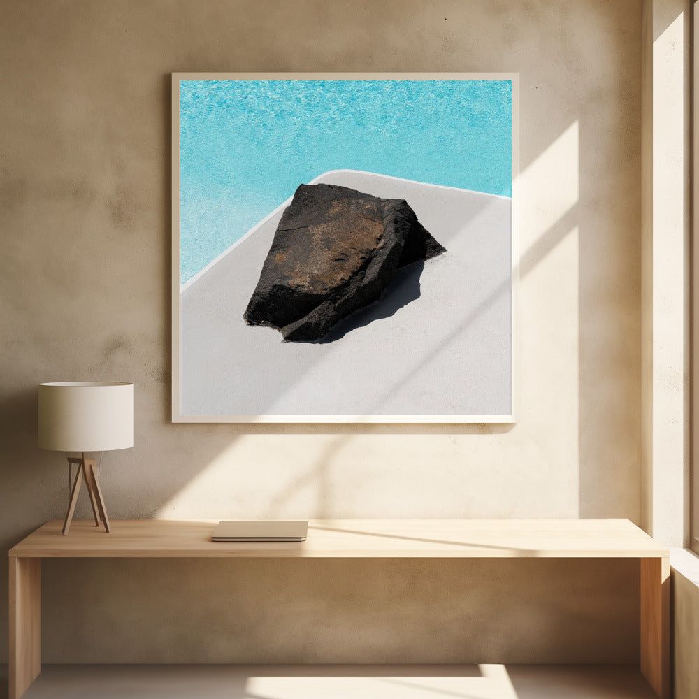 Felsen am Pool | Poster