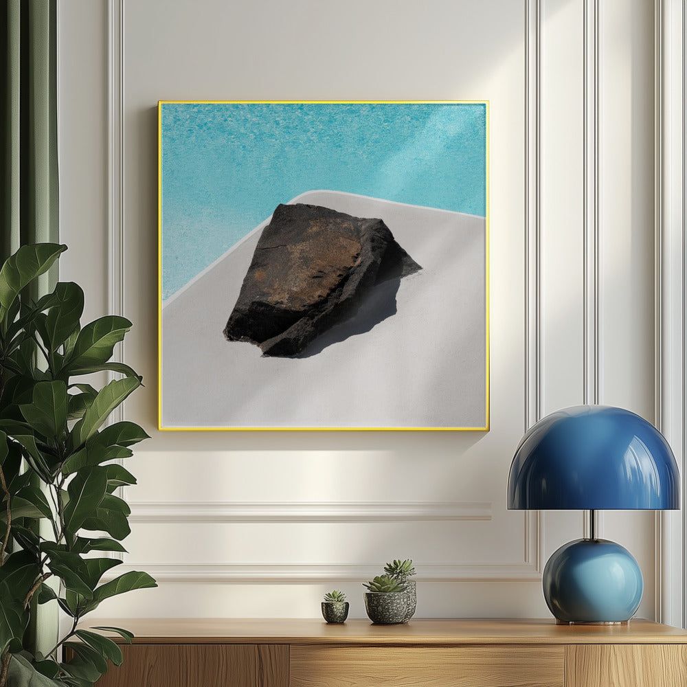 Felsen am Pool | Poster