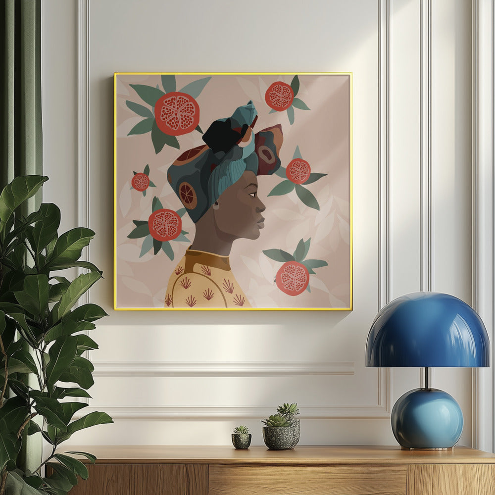Narli Afro Kadin | Poster