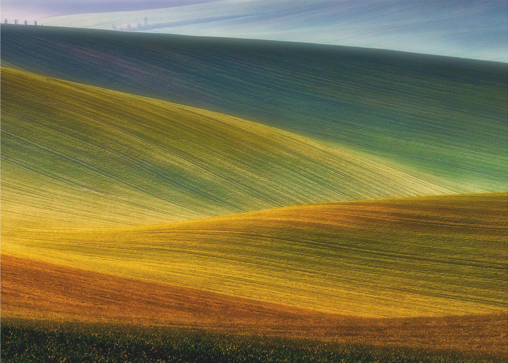 Campi primaverili | Carta da Parati Fotografica
