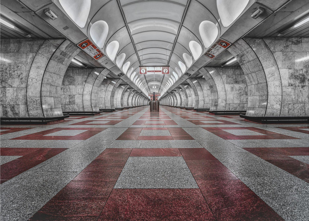 Metropolitana di Praga | Carta da Parati Fotografica