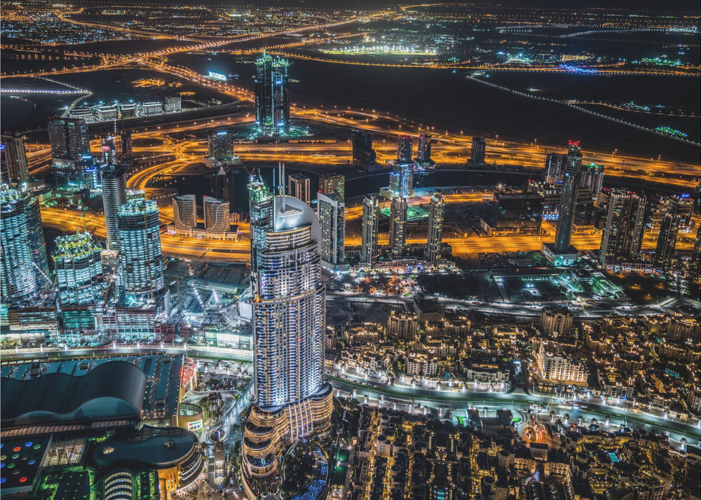 Noche de Dubai | Impresiones en Lienzo