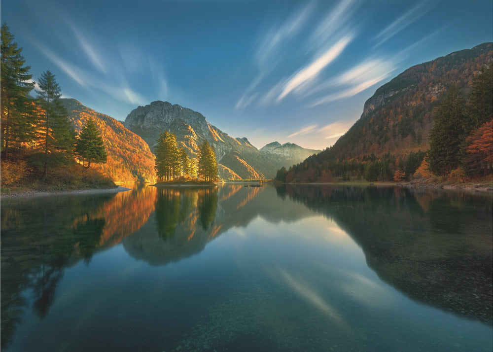 Lago magico... | Carta da Parati Fotografica