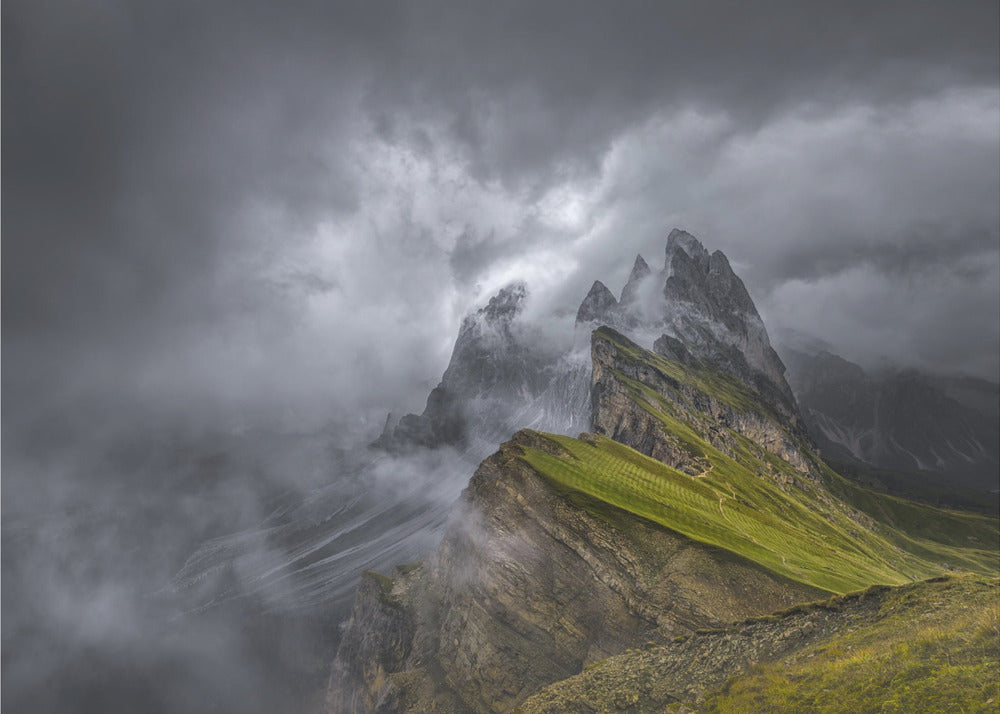 Seceda | Carta da Parati Fotografica