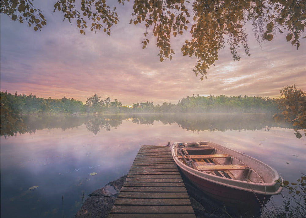 Lac coloré | Papier Peint Photo