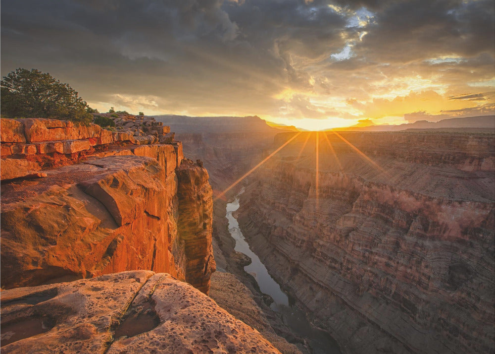 Lever de soleil sur le Grand Canyon | Papier Peint Photo