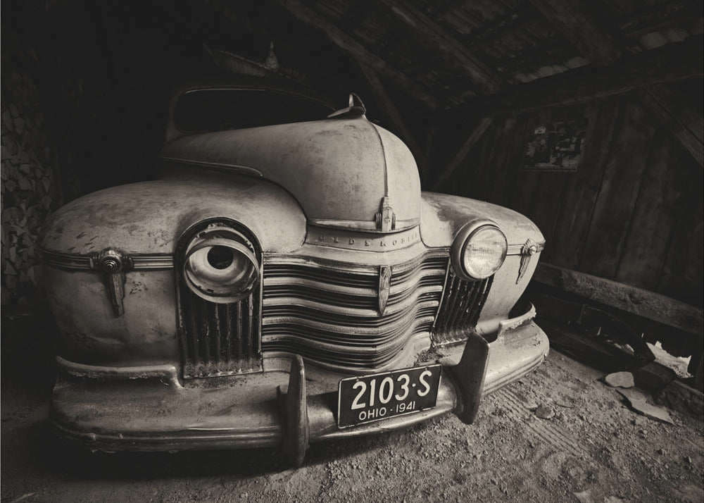 Låvefunn - Oldsmobile | Fototapet