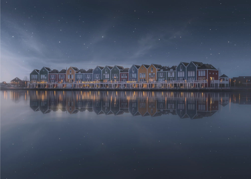 Fredfyldt aften i Holland | Fototapeter