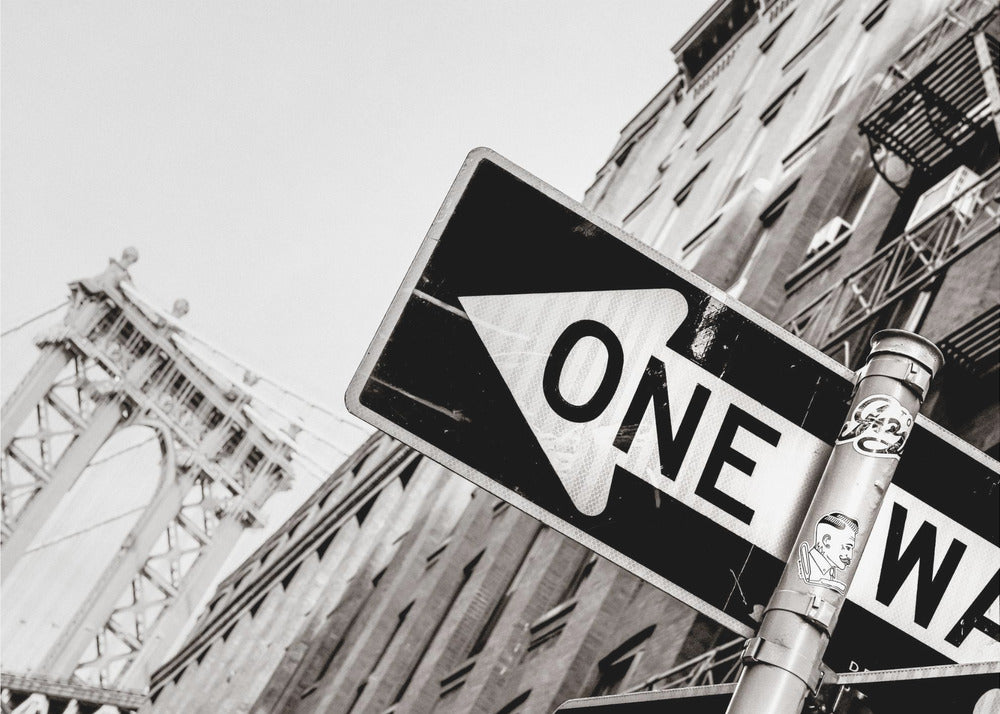 Pont de Manhattan à sens unique | Papier Peint Photo