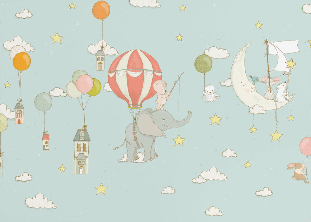 Elephant Dream_Dayblue | Fototapeta