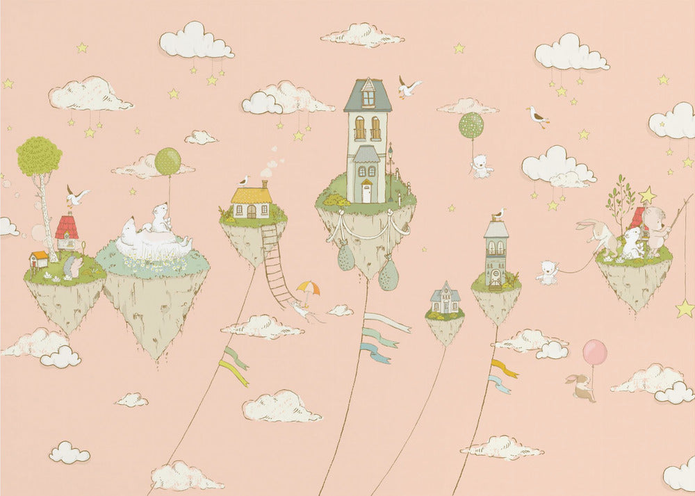 Islas flotantes_Peachy | Papel Pintado Fotográfico