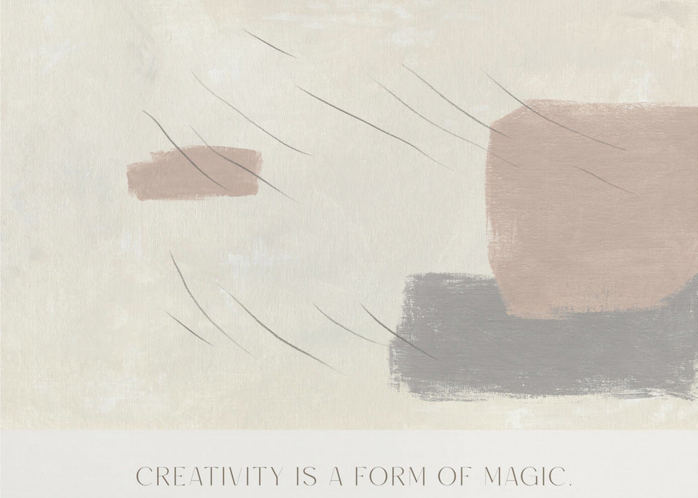 Creativityisaformofmagic | Poster