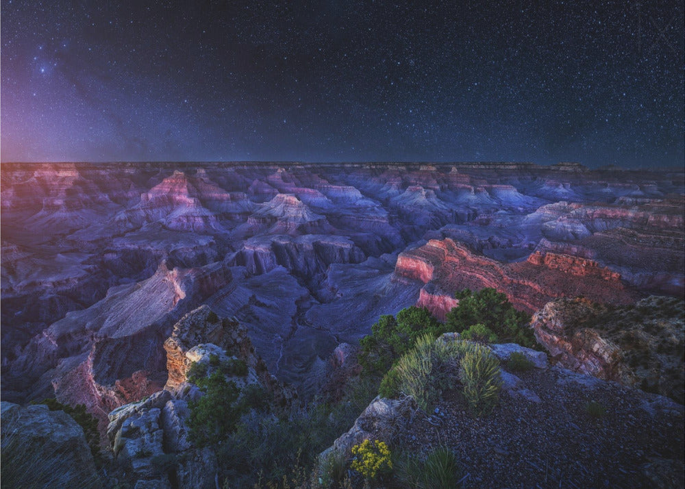 Grand Canyon-natten | Fototapet