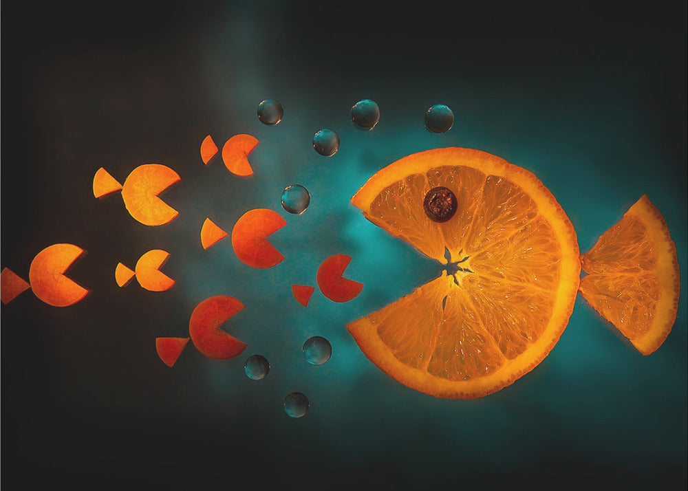 Pesce arancione | Poster - Stampe d’Arte