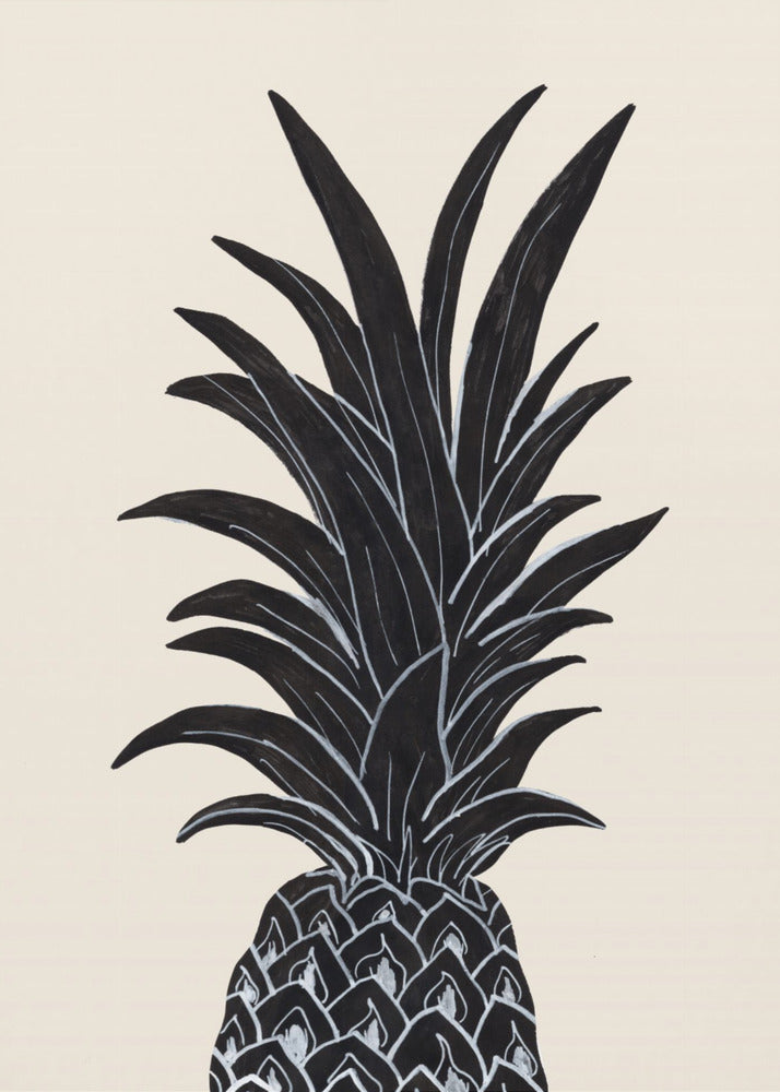Ananas nero | Poster - Stampe d’Arte