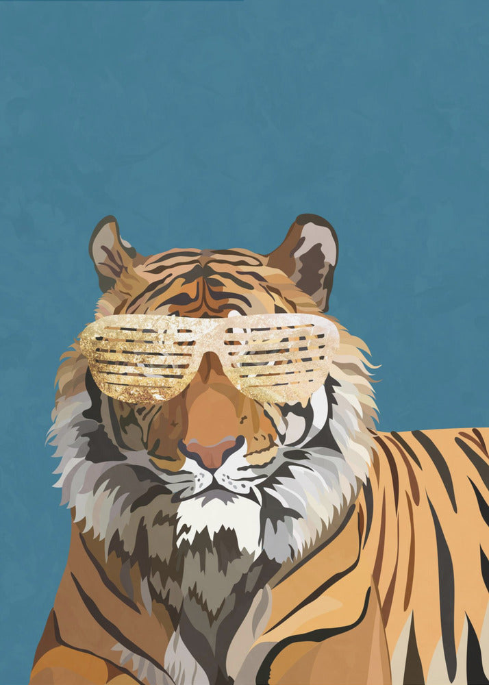 Hiphop-tigern | Canvas