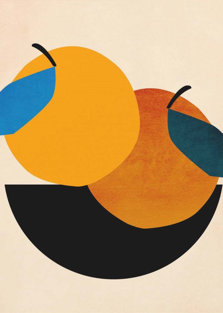 Due arance | Poster - Stampe d’Arte