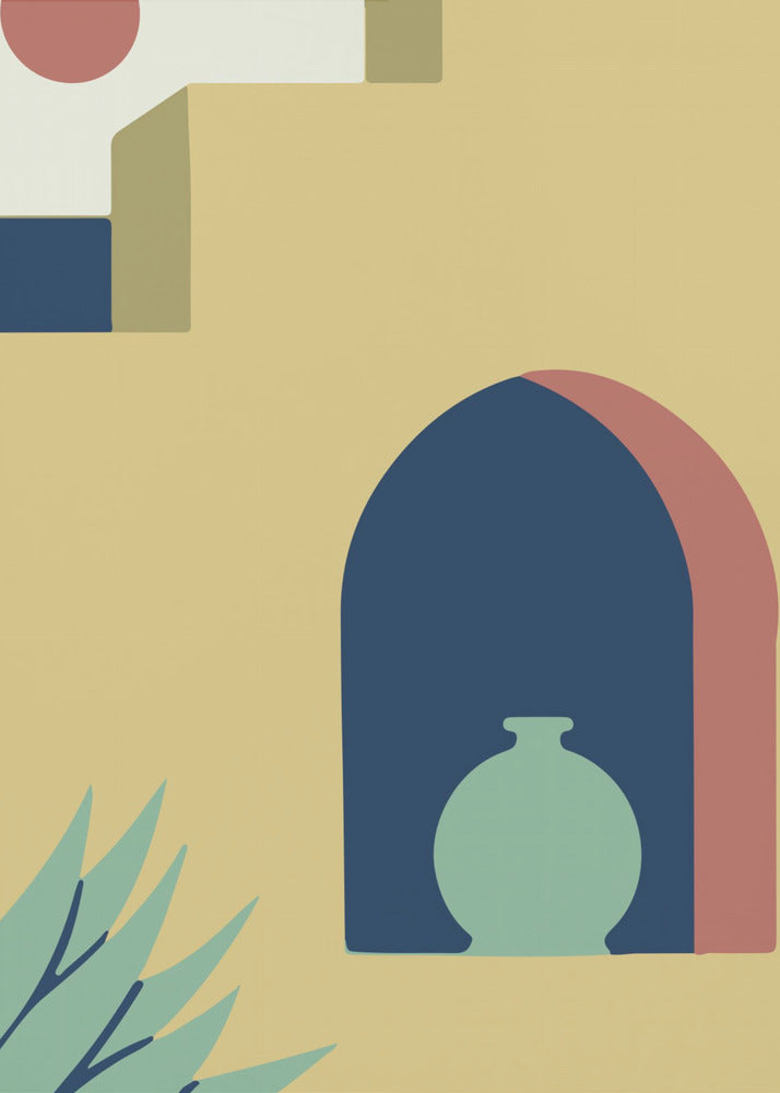 Boho-Minimaldesign Nr. 3 | Leinwand-Bilder