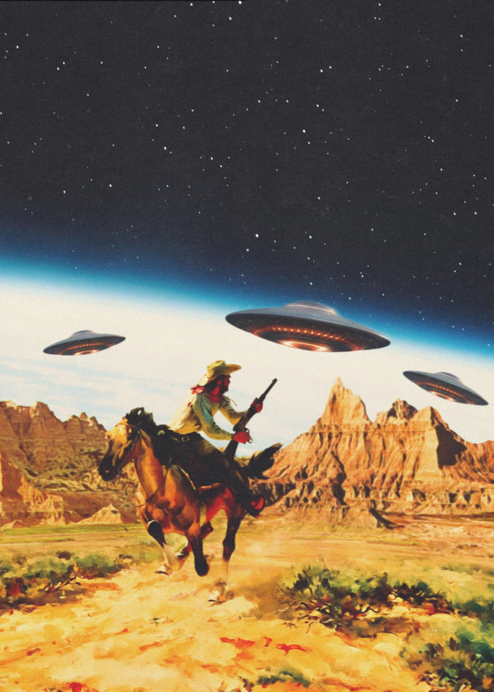 UFO-rymdjakt | Canvas
