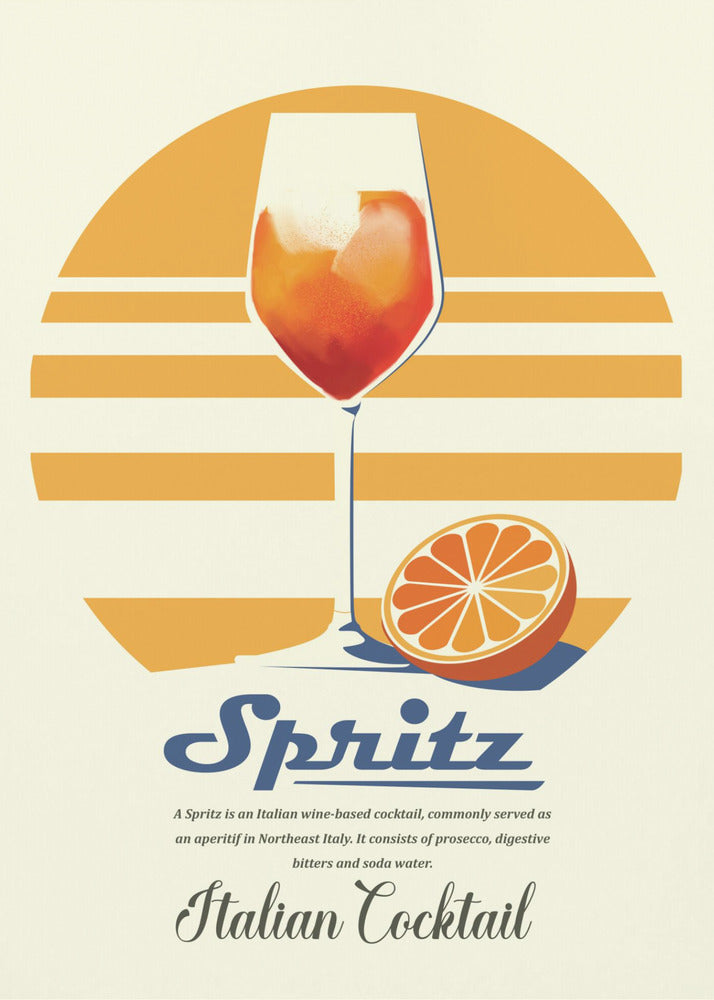Stampa estiva Spritz | Poster - Stampe d’Arte