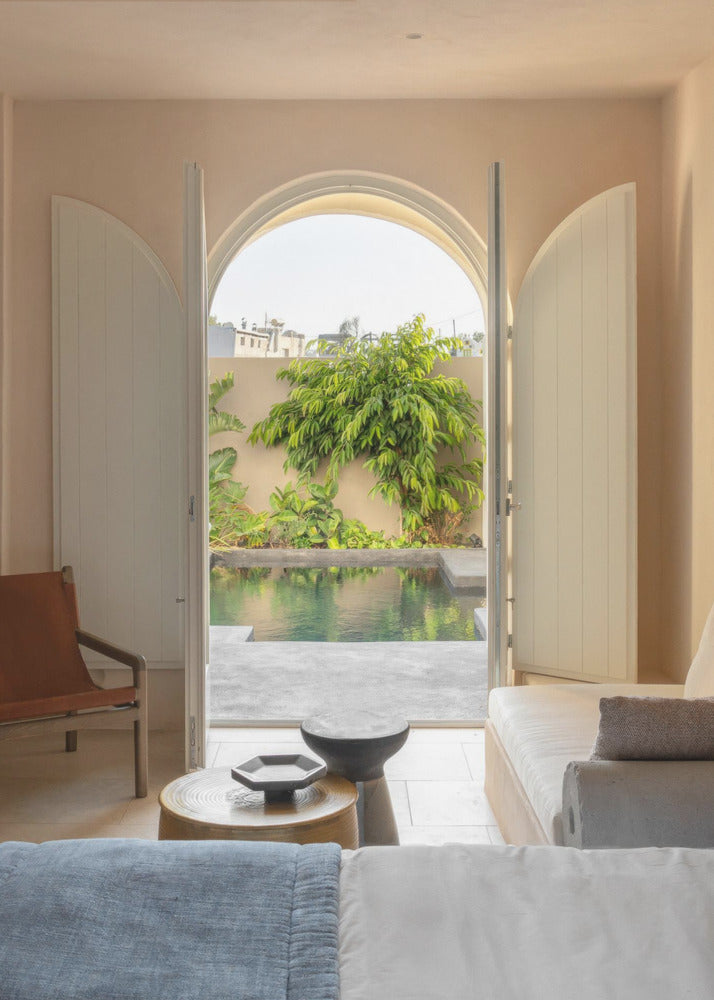 Piscina privata | Stampe su Tela