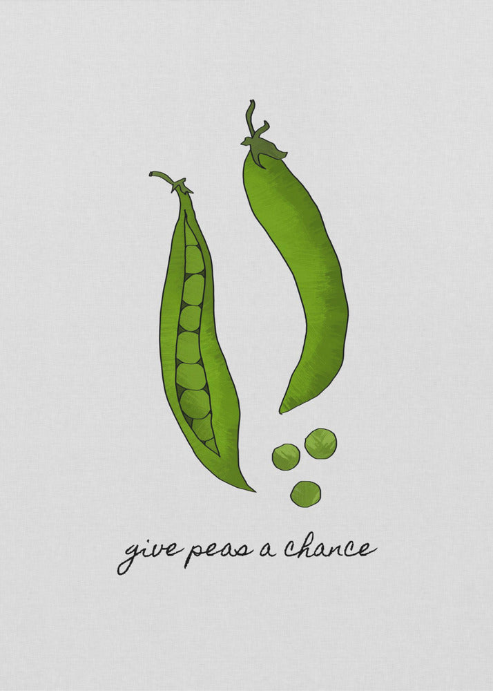 Give Peas a Chance | Canvas