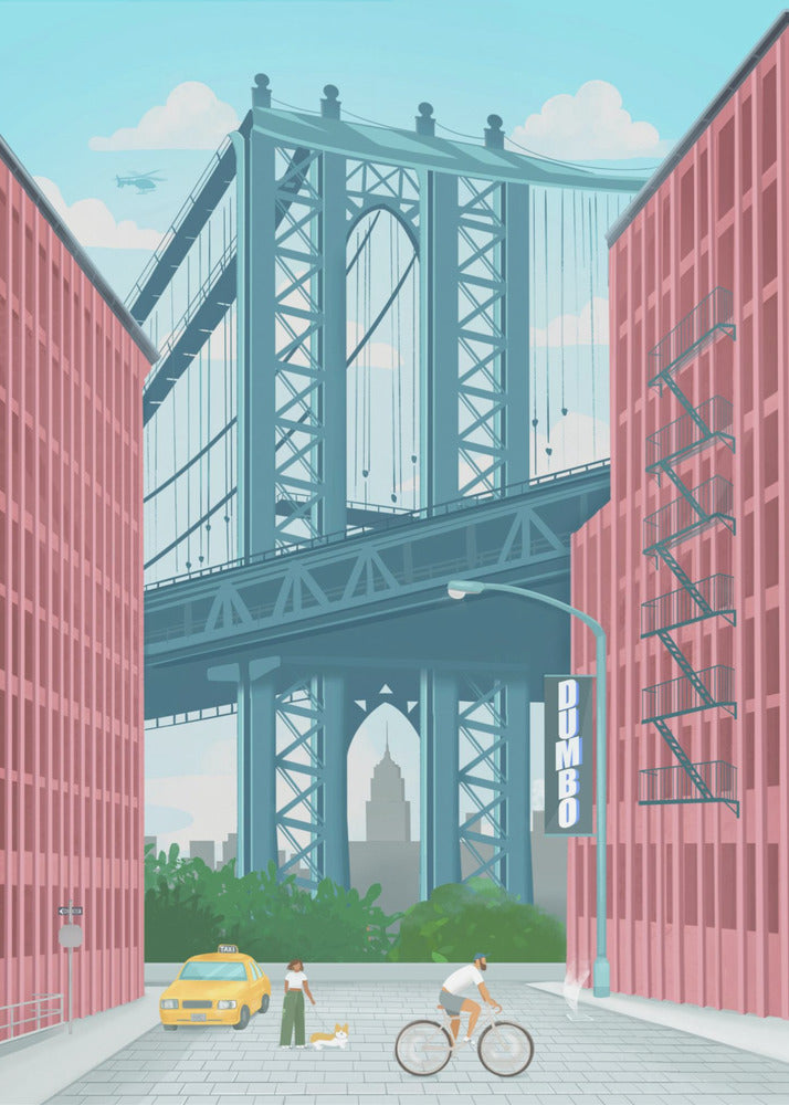 Dumbo, New York | Leinwand-Bilder