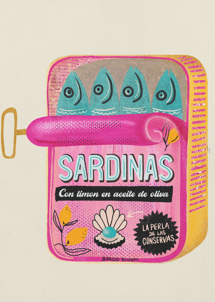 Scatola di sardine | Stampe su Tela