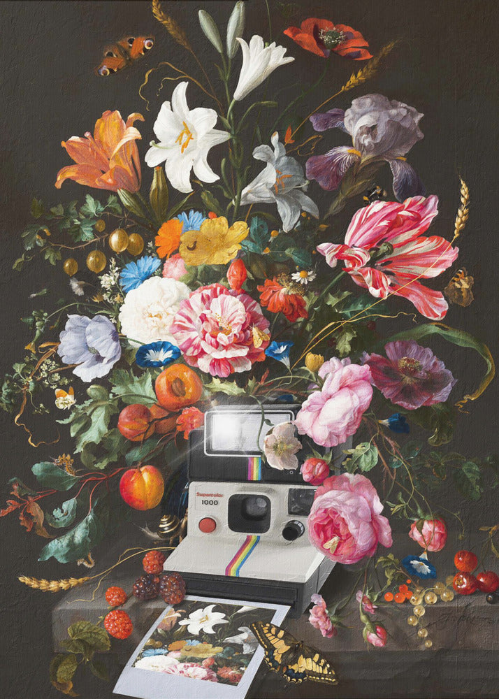 Florales Sofortbild | Poster