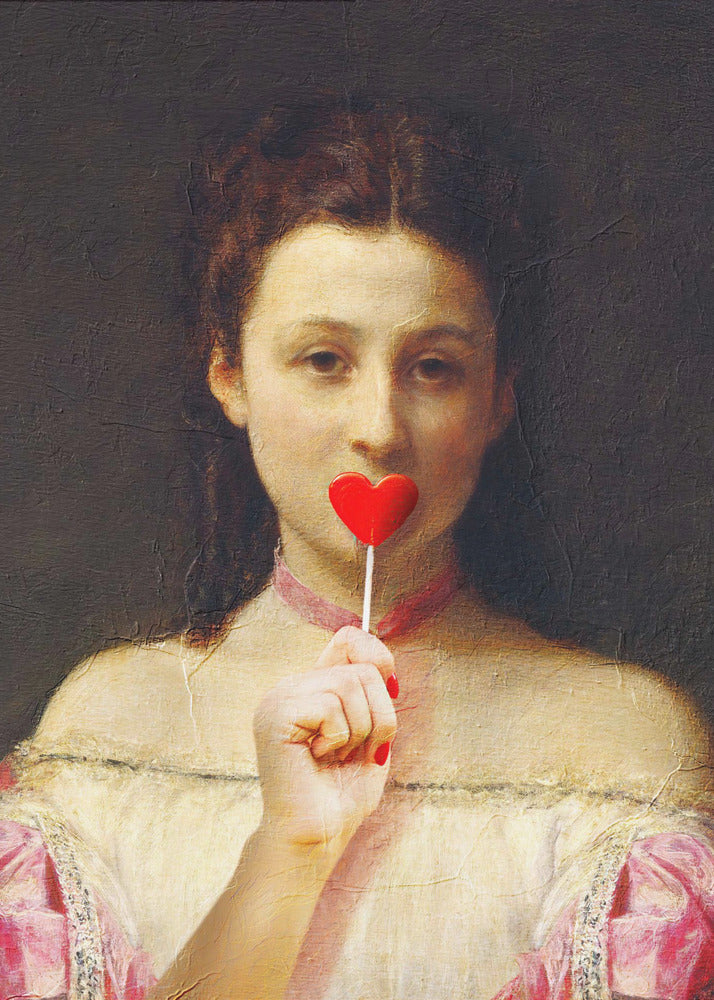 Ragazza Lecca-lecca | Poster - Stampe d’Arte