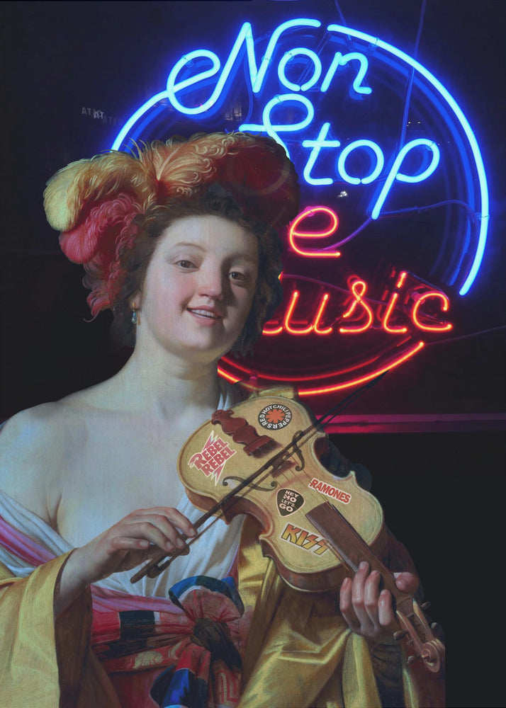 Musiken utan stopp | Poster