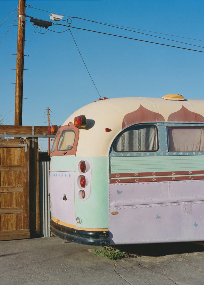 Joshua Tree Bus | Leinwand-Bilder