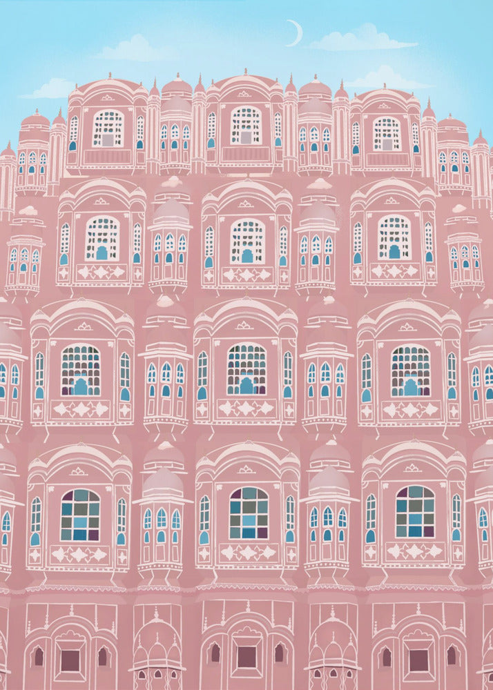 Jaipur, India | Stampe su Tela