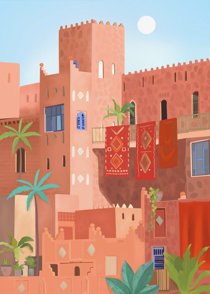 Kashbah | Stampe su Tela