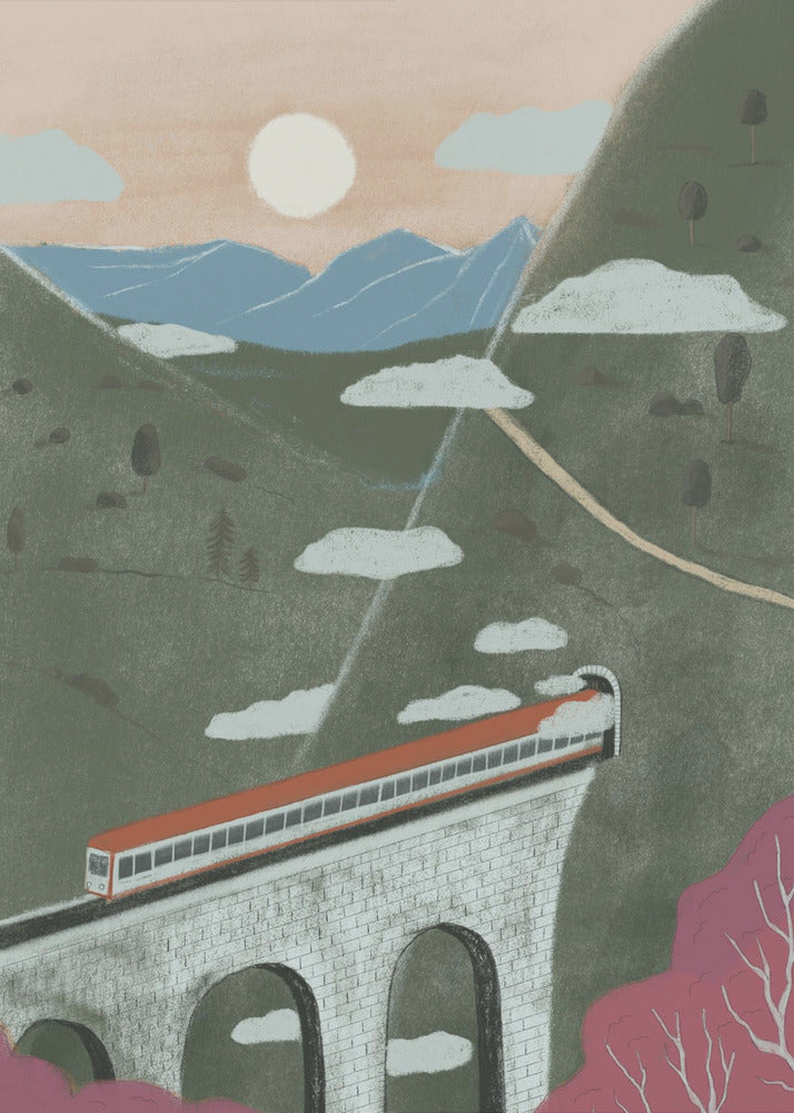 Treno | Stampe su Tela