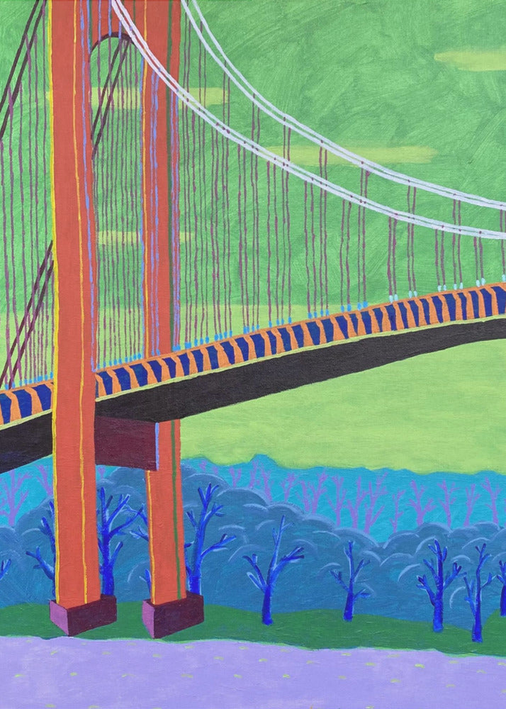 Pont du détroit de Verrazzano | Tableaux sur Toile