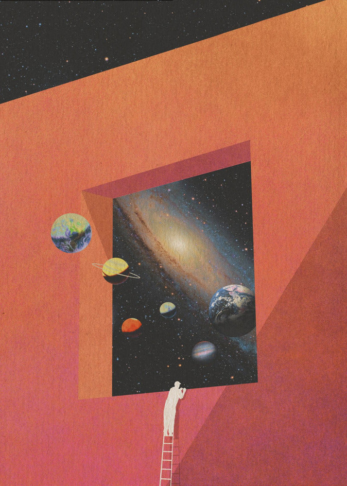 Observador de galaxias | Posters - Impresiones de Arte
