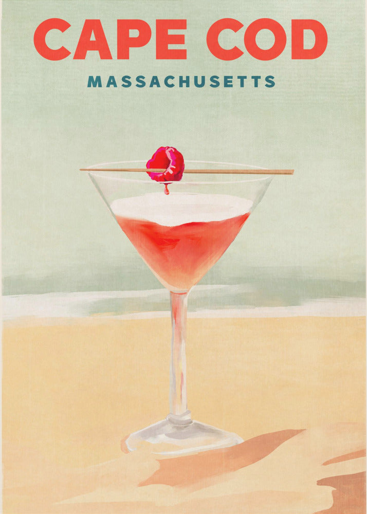 Cape Cod Cocktail Tall Julisteet - Taidevedokset | Julisteet - Taidevedokset