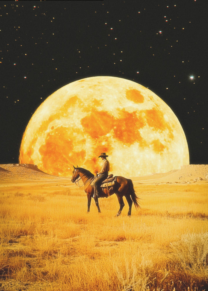 Kuun cowboy | Canvastaulut