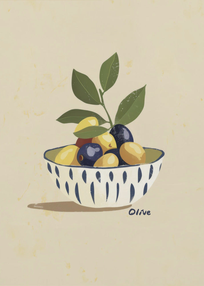 Bowl of Olives | Poster