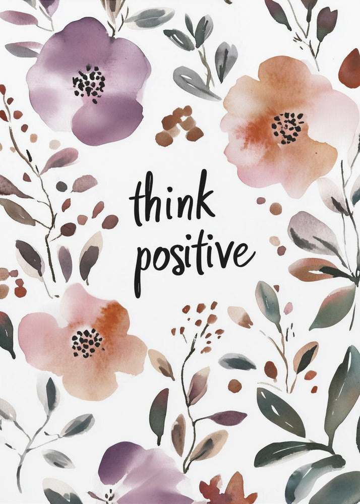 Piensa positivo | Posters - Impresiones de Arte