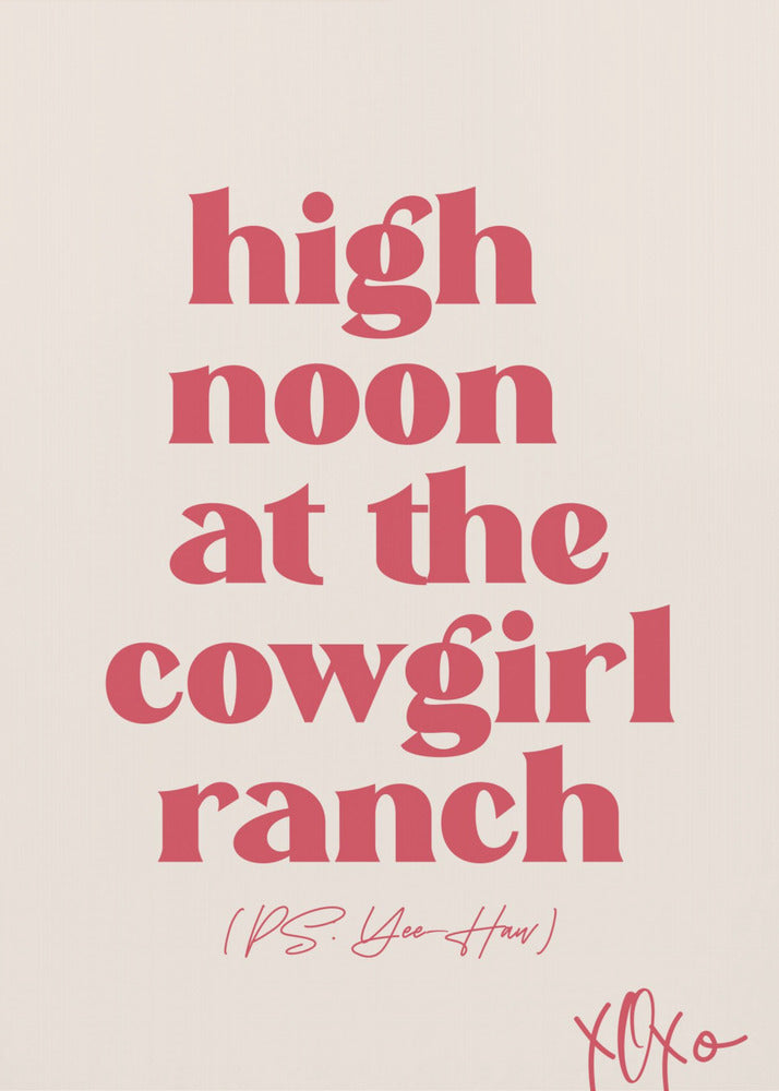 Cowgirl | Lerretsbilder