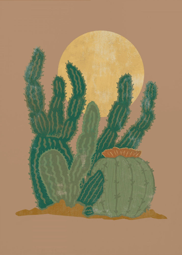 Cactus américain moderne | Tableaux sur Toile