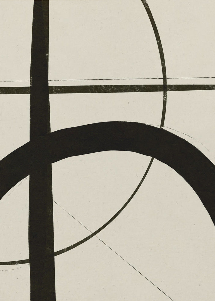 Curved Lines Dance | Poster