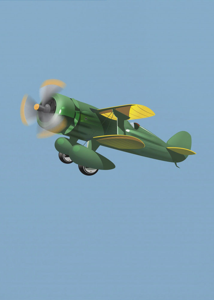 Vintage Plane | Canvas