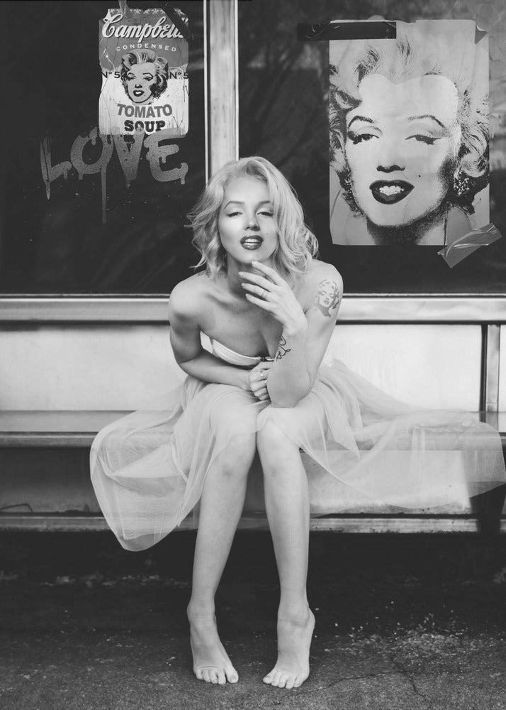 Nueva Marilyn BW | Impresiones en Lienzo