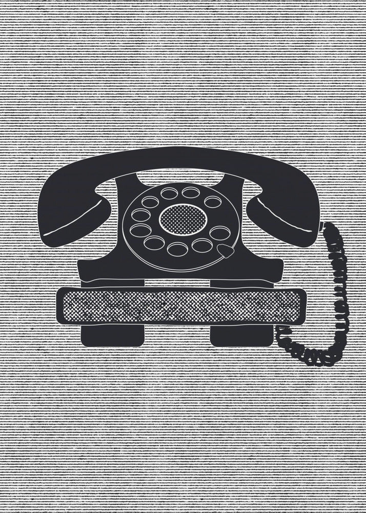 Vintage Rotary Telephone | Canvas