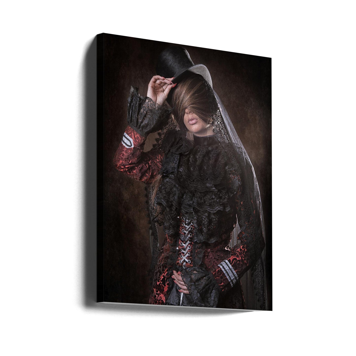 Mysterieus meisje | Canvasprints