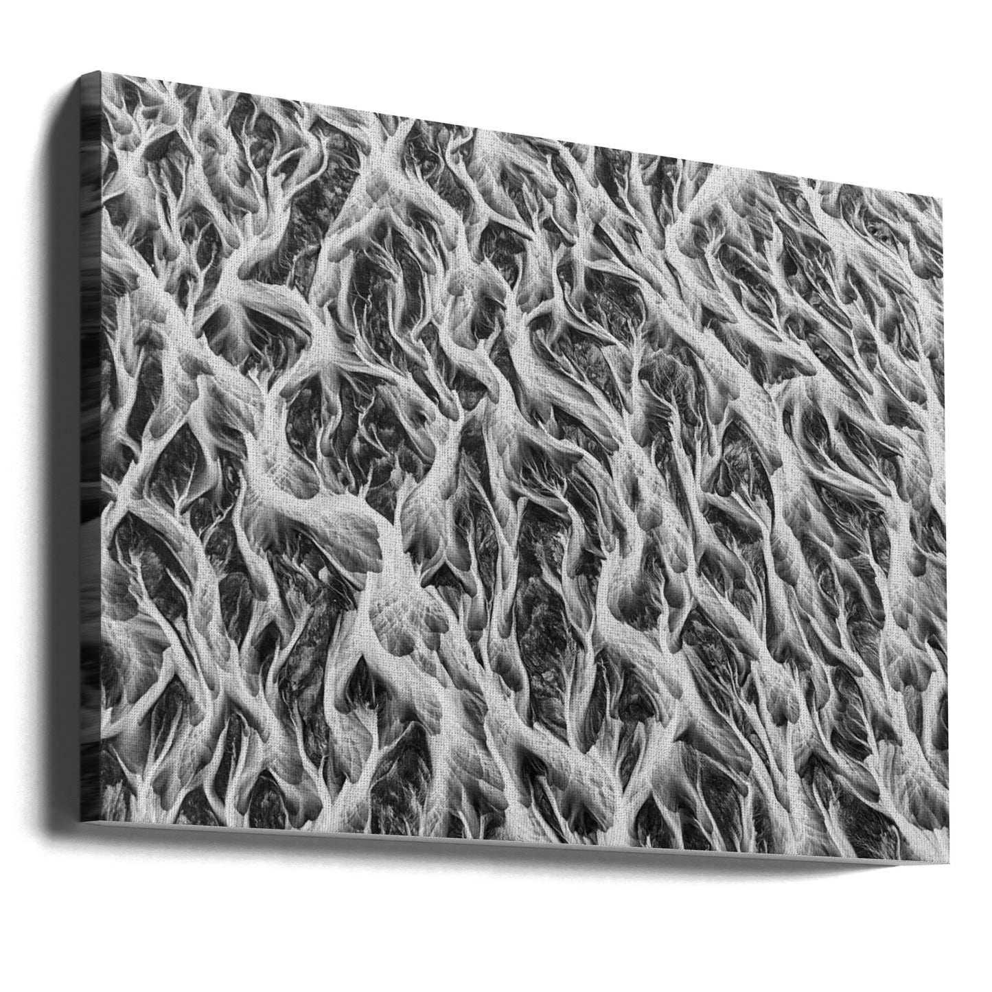 Wide river shapes | Canvas
