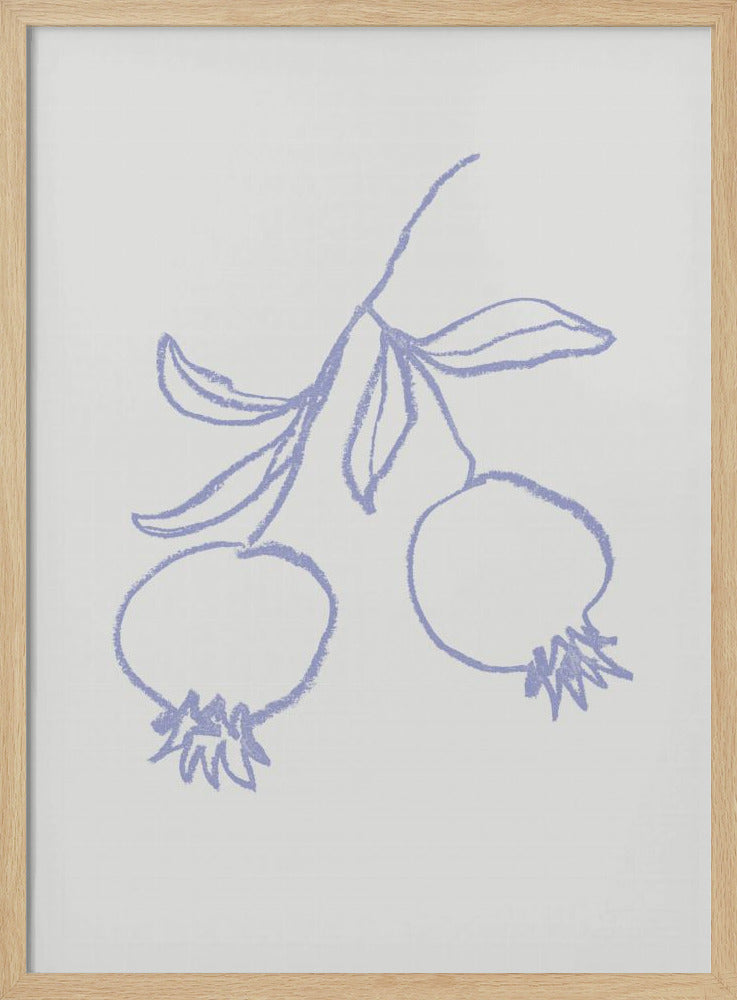 Granatäpple Syren | Poster
